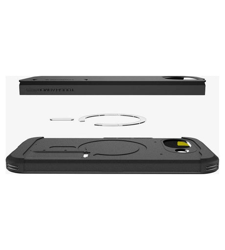 Magsafe Противоударен Калъф за Google Pixel 10A, Spigen Tough Armor Case, Черен (6)