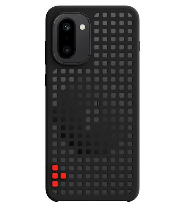Magsafe Оригинален Калъф за Oneplus 15R, Hole Pattern Magnetic Case, Черен