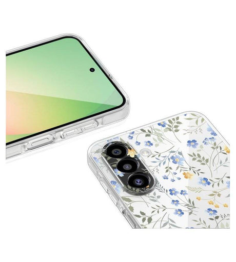 Калъф за Samsung A27, Tech-Protect FlexAir Spring Flowers Case, Цветен (7)
