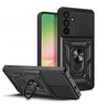 Калъф с Предпазител за Камера и Стойка за Samsung A27, Tech-Protect CamShield Pro Case, Черен