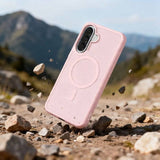 Magsafe Калъф за Samsung A37, Tech-Protect MagMat Case, Розов (3)