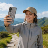 Magsafe Калъф за Samsung A57, Tech-Protect MagMat Case, Сив (6)