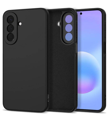 Силиконов Калъф за Samsung A27, Tech-Protect Icon Soft Case, Черен (2)