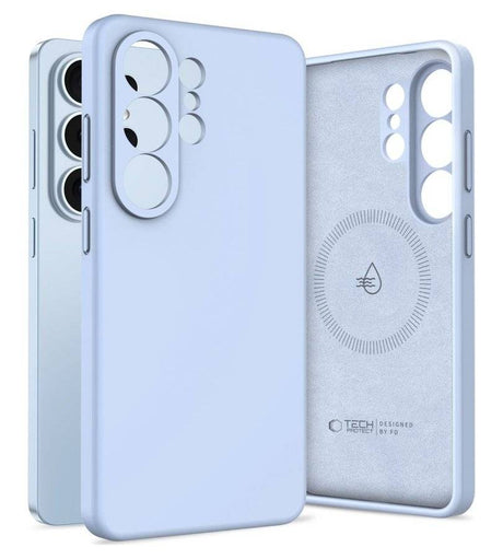 Magsafe Калъф за Samsung S26 Ultra, Tech-Protect Silicone Case, Син (2)