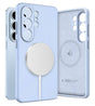 Magsafe Калъф за Samsung S26 Ultra, Tech-Protect Silicone Case, Син