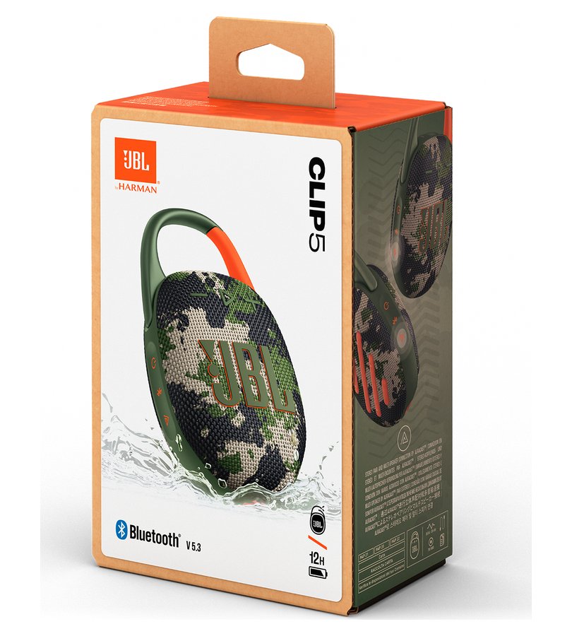 Безжична Колона, JBL Clip 5 Speaker Bluetooth, Черен (9)