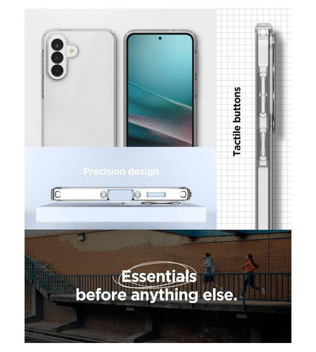 Силиконов Калъф за Samsung A37, Spigen Liquid Crystal Case, Прозрачен (15)