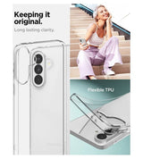 Силиконов Калъф за Samsung A37, Spigen Liquid Crystal Case, Прозрачен (11)
