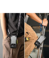 Противоударен Калъф за Notning Phone 4A Pro, Ringke Fusion X Case, Черен (7)