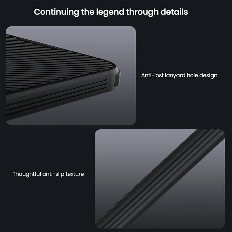 Калъф с Плъзгач за Камера за Samsung A37, Nillkin CamShield Pro Case, Черен (13)