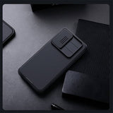 Калъф с Плъзгач за Камера за Samsung A37, Nillkin CamShield Pro Case, Черен (15)