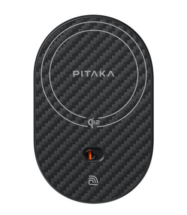 Безжично Зарядно за Кола с Magsafe, Pitaka MagEZ Car Mount Pro 2 Qi2 15W, Черен (2)