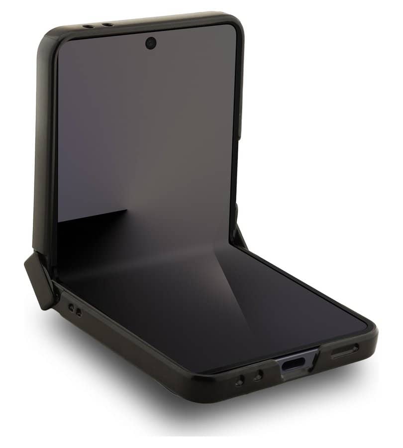 MagSafe Калъф за Samsung Z Flip 7, Karl Lagerfeld Karl&Choupette Pins Case, Черен (3)