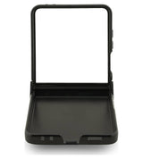Кожен Калъф за Samsung Z Flip 7, Guess Leather 4G Metal Logo Case, Розов (7)