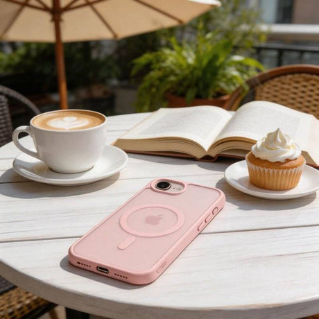 Magsafe Калъф за iPhone 17e/ 16e, Tech-Protect BasicMag Matte Case, Розов (8)