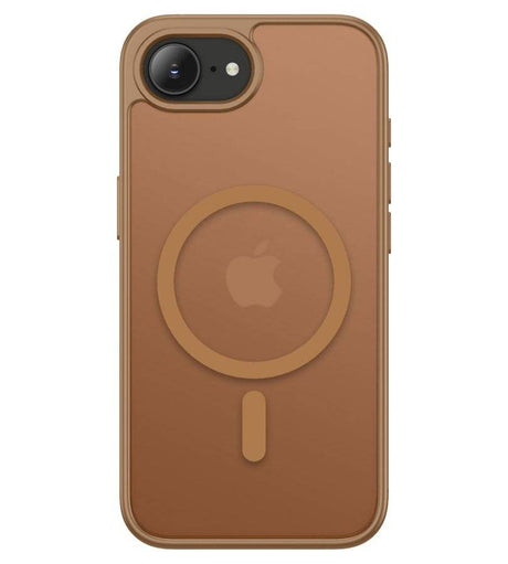 Magsafe Калъф за iPhone 17e/ 16e, Tech-Protect BasicMag Matte Case, Кафяв (3)