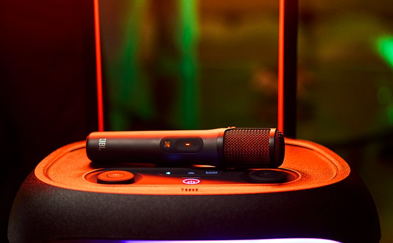 Безжични Микрофони 2бр., JBL EasySing Mics, Черен (7)
