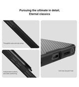 Magsafe Калъф за Samsung S26 Ultra, Nillkin CamShield Prop Mag Case, Черен (6)