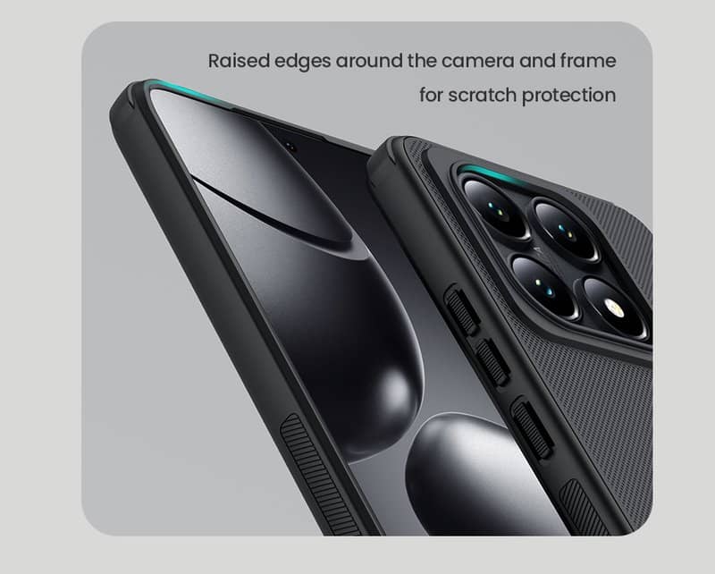 Magsafe Калъф за Xiaomi 14T Pro, Nillkin Super Frosted Pro Case, Черен (5)
