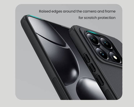 Magsafe Калъф за Xiaomi 14T Pro, Nillkin Super Frosted Pro Case, Черен (5)