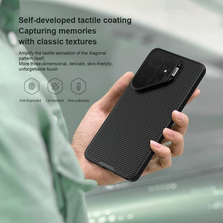 Magsafe Калъф за Samsung S26 Ultra, Nillkin CamShield Prop Mag Case, Черен (5)