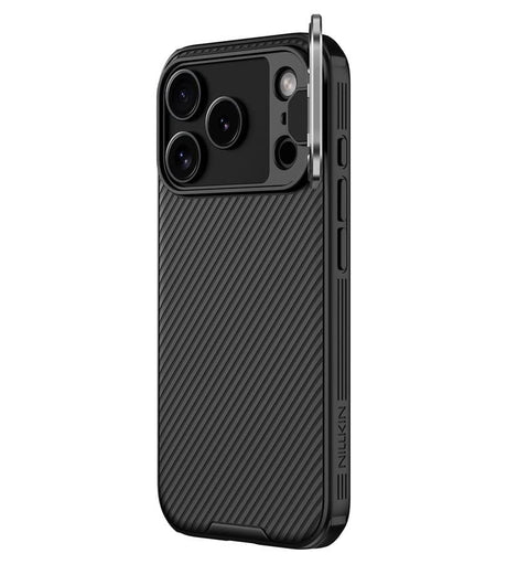 Magsafe Калъф за iPhone 17 Pro, Nillkin CamShield Prop Mag Case, Черен (2)