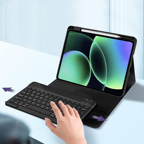 Калъф с Клавиатура за Xiaomi Pad 8 Pro/ 8/ 7 Pro/ 7 11.2", Tech-Protect SC Pen Keyboard Case, Черен (7)