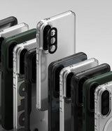 Противоударен Калъф за Samsung A57, Ringke Fusion X Camo Case, Черен (7)