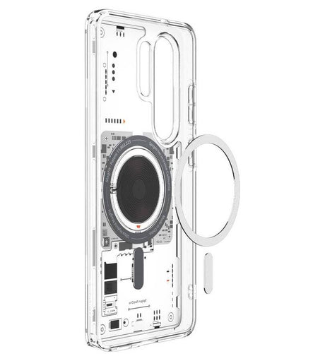 Magsafe Калъф за Samsung S26 Ultra, Spigen Ultra Hybrid Neo One Case, Прозрачен (5)