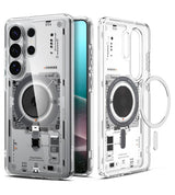 Magsafe Калъф за Samsung S26 Ultra, Spigen Ultra Hybrid Neo One Case, Прозрачен (2)