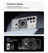 Magsafe Калъф за Samsung S26 Ultra, Spigen Ultra Hybrid Neo One Case, Прозрачен (9)