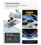 Magsafe Калъф за Samsung S26 Ultra, Spigen Ultra Hybrid Neo One Case, Прозрачен (11)