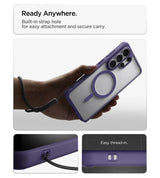Magsafe Калъф за Samsung S26 Ultra, Spigen Ultra Hybrid Case, Лилав (13)