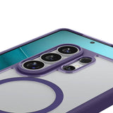 Magsafe Калъф за Samsung S26 Ultra, Spigen Ultra Hybrid Case, Лилав (4)