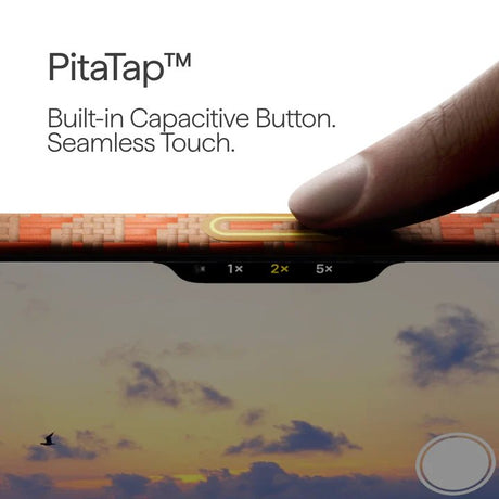 Magsafe Калъф за iPhone 16 Pro, Pitaka Edge Happiness Rides Case Amber, Оранжев (5)