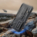 Противоударен Калъф 360 за Samsung S26, Tech-Protect Kevlar Cam+ 2-Set Case, Черен (6)