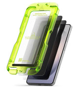 Затъмняващ Протектор за Samsung S26, Ringke Privacy Easy Slide Glass 2бр., Черен (2)