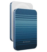 Magsafe Външна Батерия, Pitaka Aramid Magnetic 5000mAh Qi2 Moonrise, Син