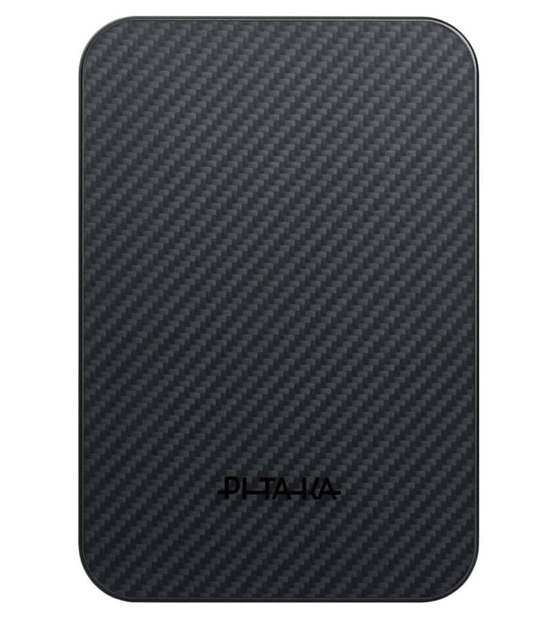 Magsafe Външна Батерия, Pitaka Aramid Magnetic 10000mAh Qi2 Black/Gray, Черен (2)