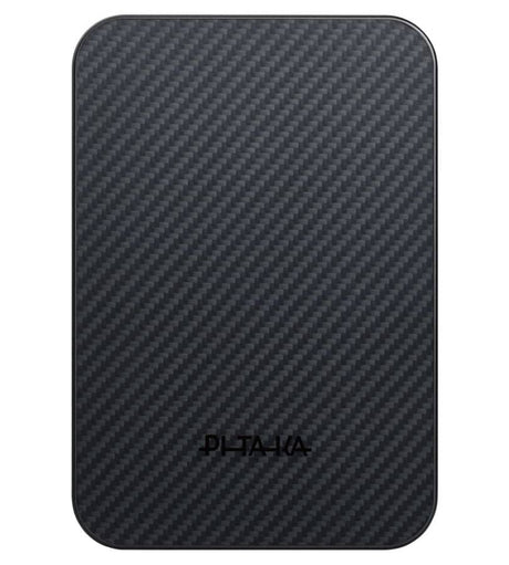 Magsafe Външна Батерия, Pitaka Aramid Magnetic 10000mAh Qi2 Black/Gray, Черен (2)