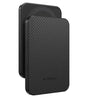Magsafe Външна Батерия, Pitaka Aramid Magnetic 5000mAh Qi2 Black/Gray, Черен