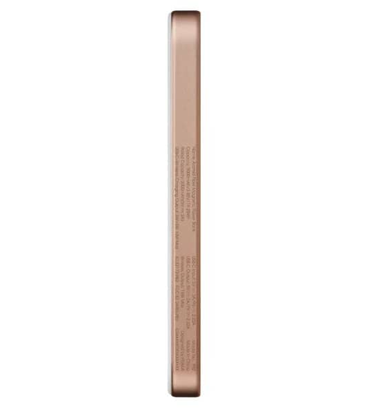 Magsafe Външна Батерия, Pitaka Aramid Magnetic 5000mAh Qi2 Golden, Златист (5)