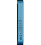 Magsafe Външна Батерия, Pitaka Aramid Magnetic 10000mAh Qi2 Lucid Blue, Син (5)