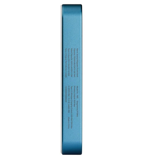 Magsafe Външна Батерия, Pitaka Aramid Magnetic 10000mAh Qi2 Lucid Blue, Син (4)