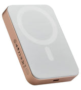Magsafe Външна Батерия, Pitaka Aramid Magnetic 10000mAh Qi2 Golden, Златист (6)