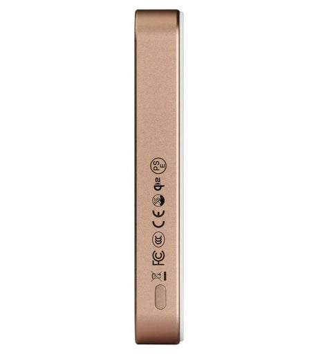 Magsafe Външна Батерия, Pitaka Aramid Magnetic 10000mAh Qi2 Golden, Златист (5)