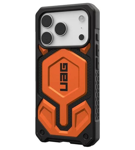 Magsafe Противоударен Калъф за iPhone 17 Pro Max, UAG Monarch Pro Case Orange, Оранжев (6)