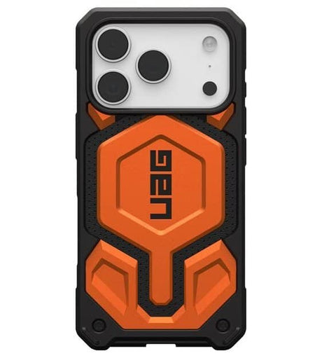 Magsafe Противоударен Калъф за iPhone 17 Pro Max, UAG Monarch Pro Case Orange, Оранжев (2)