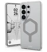 Magsafe Противоударен Калъф за Samsung S26 Ultra, UAG Plyo Case Ice/silver, Прозрачен