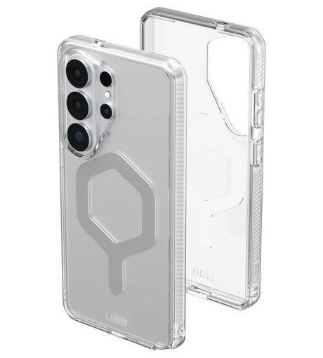Magsafe Противоударен Калъф за Samsung S26 Ultra, UAG Plyo Case Ice/silver, Прозрачен (4)